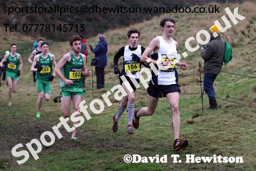 Junior mens Great Edinburgh Cross Country. Photo: David T. Hewitson/Sports for All Pics